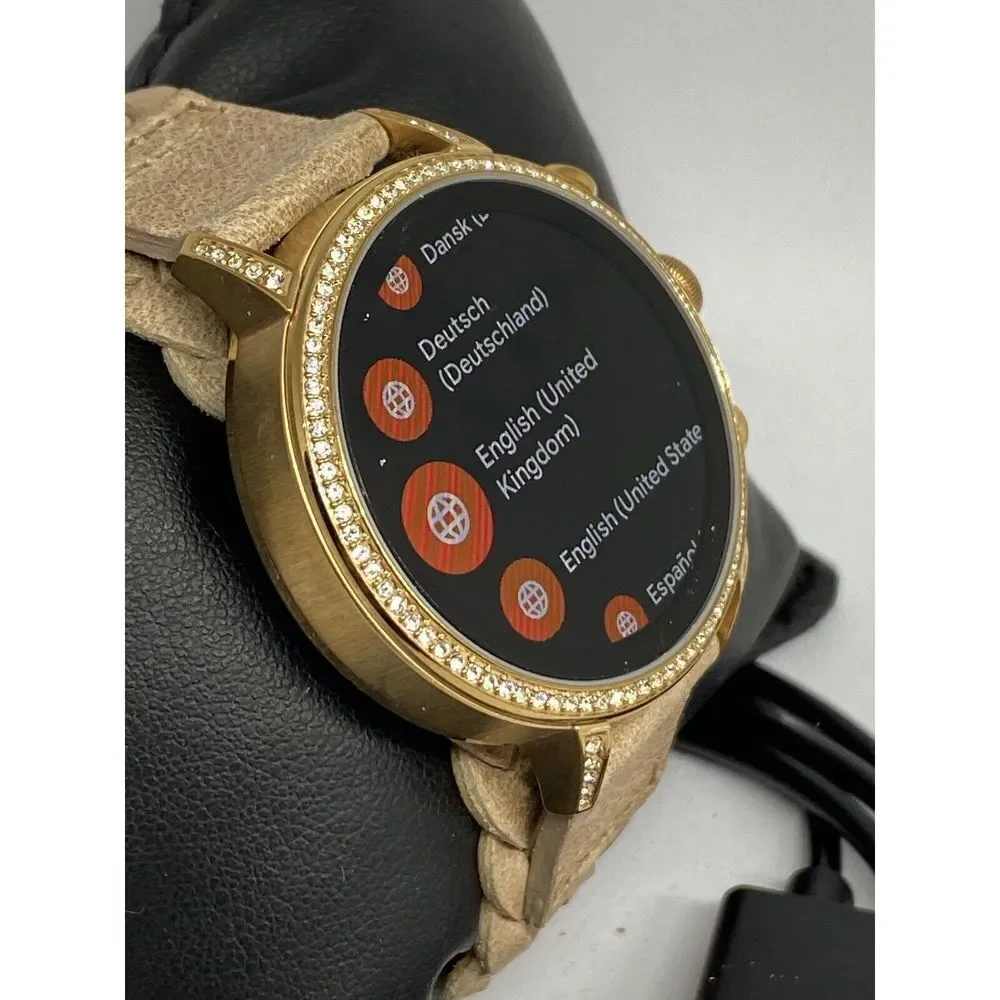 Fossil Gen 4 Authentic Genuine Digital Dial Smart Wrist Watch FTW6011 LT750
